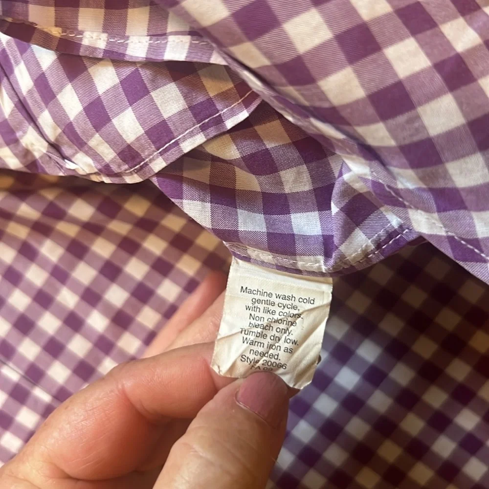 J. Crew purple long sleeve button down shirt.  XL